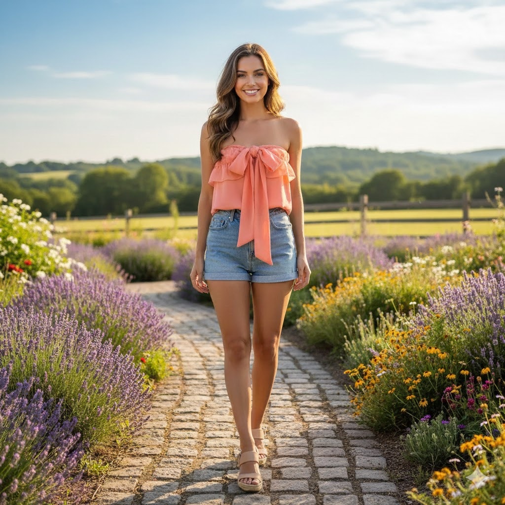 Jetset Diaries Top Dahlia Pink Strapless